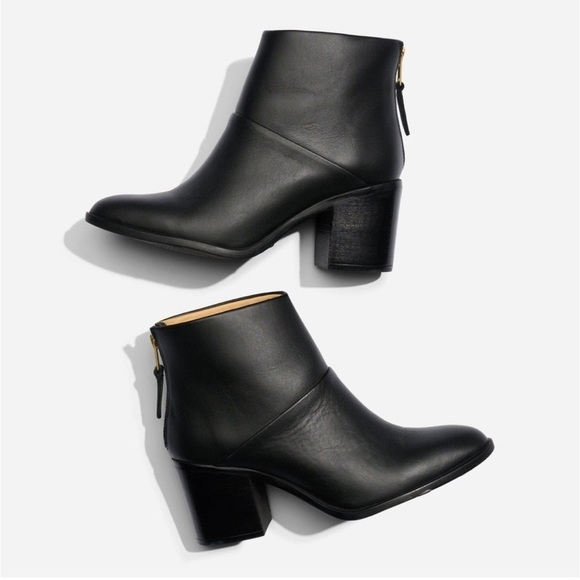 Nisolo Dari Commuter Black Leather Boot Size 7.5 - Picture 6 of 8